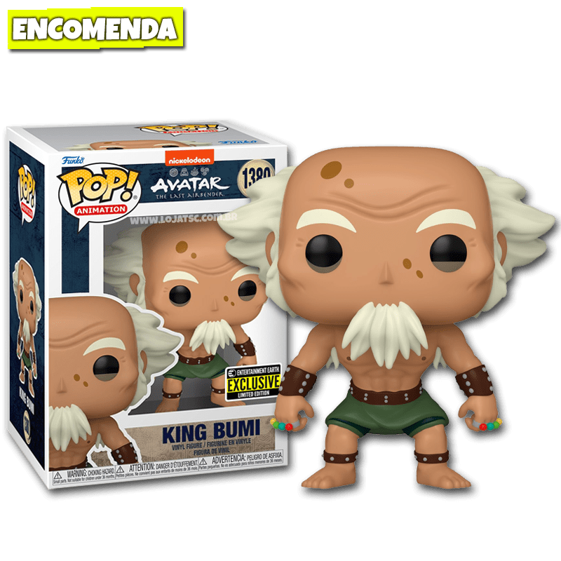 Funko Pop! Avatar - King Bumi #1380 - Loja TSC
